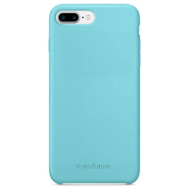 Фото - Чохол для смартфону MakeFuture Apple iPhone 7 Plus/8 Plus Silicone Light Blue (MCS-AI7P/8PLB)