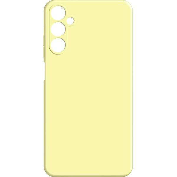 Фото - Чохол для смартфону MAKE Silicone Samsung A15 Yellow (MCL-SA15YE)