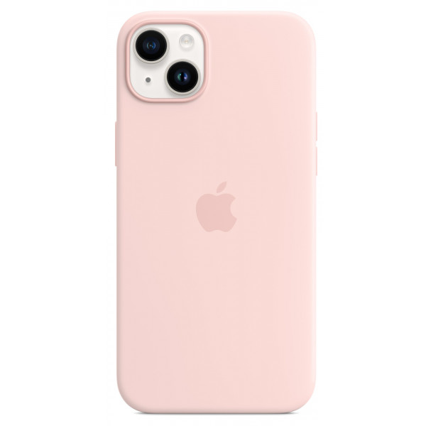 Фото - Чохол для смартфону Apple iPhone 14 Plus Silicone Case with MagSafe - Chalk Pink (MPT73)