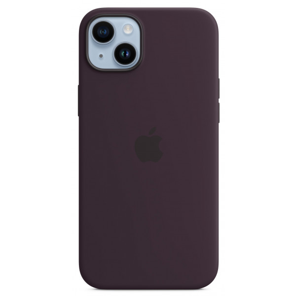 Фото - Чохол для смартфону Apple iPhone 14 Plus Silicone Case with MagSafe - Elderberry (MPT93)