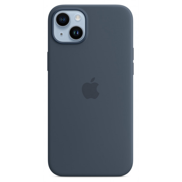Фото - Чохол для смартфону Apple iPhone 14 Plus Silicone Case with MagSafe - Storm Blue (MPT53)