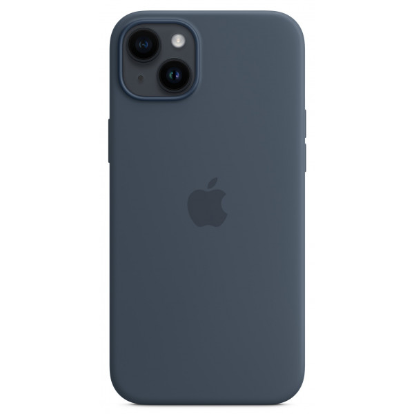 Фото - Чохол для смартфону Apple iPhone 14 Plus Silicone Case with MagSafe - Storm Blue (MPT53)