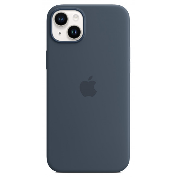 Фото - Чохол для смартфону Apple iPhone 14 Plus Silicone Case with MagSafe - Storm Blue (MPT53)