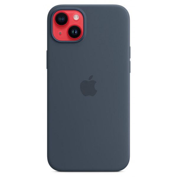 Фото - Чохол для смартфону Apple iPhone 14 Plus Silicone Case with MagSafe - Storm Blue (MPT53)