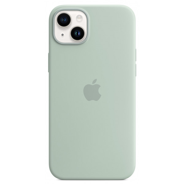 Фото - Чохол для смартфону Apple iPhone 14 Plus Silicone Case with MagSafe - Succulent (MPTC3)