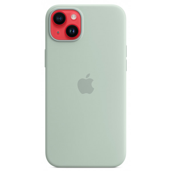 Фото - Чохол для смартфону Apple iPhone 14 Plus Silicone Case with MagSafe - Succulent (MPTC3)