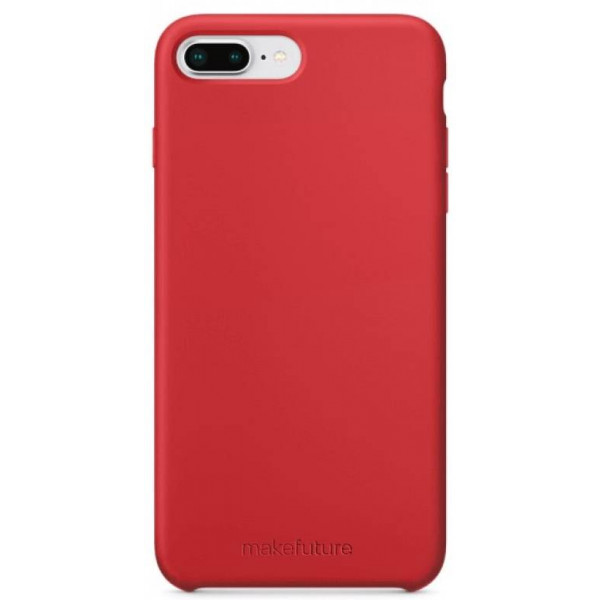 Фото - Чохол для смартфону MakeFuture Apple iPhone 7 Plus/8 Plus Silicone Red (MCS-AI7P/8PRD)