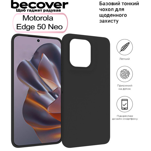 Фото - Чехол для смартфона BeCover for Motorola Edge 50 Neo Black (712744)