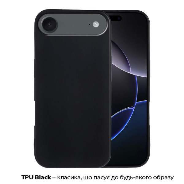 Фото - Чохол для смартфону BeCover for Apple iPhone 17 Air Black (713758)