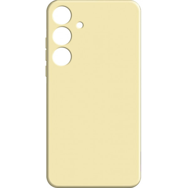 Фото - Чехол для смартфона MAKE Silicone Samsung S24 Yellow (MCL-SS24YE)