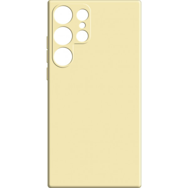 Фото - Чохол для смартфону MAKE Silicone Samsung S24 Ultra Yellow (MCL-SS24UYE)