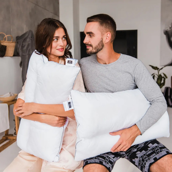 Фото - Подушка ортопедична MirSon DeLuxe Eco-Soft Silver 565 50х70 см (2200000625168)