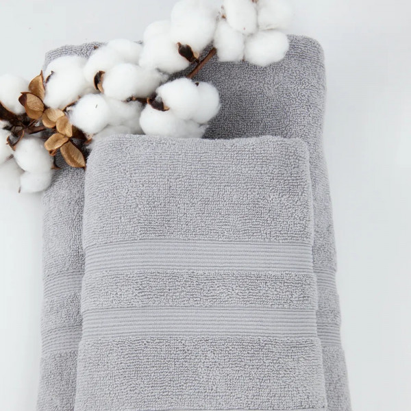 Фото - Рушник банний ТЕП Tender Touch 70х140 см Silver (Р-04139_27904)