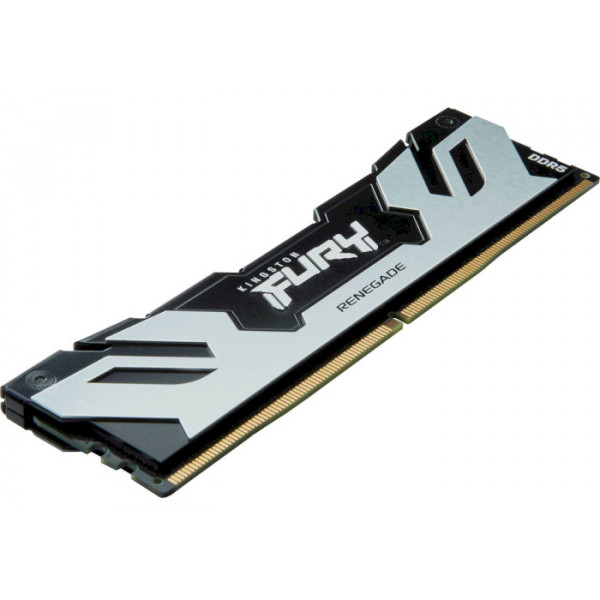 Фото - Память DDR Kingston Fury Renegade Silver DDR5-6400 96GB (2x48GB) CL32-39-39 1.4V XMP (KF564C32RSK2-96)