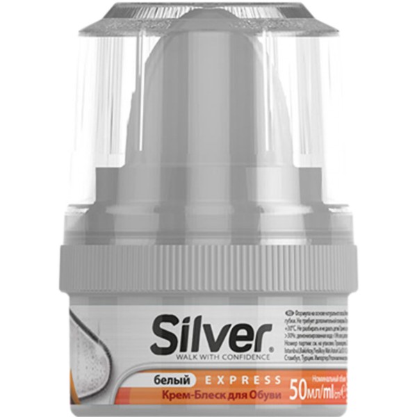 Фото - Блеск для обуви Silver 50 мл белый (8690757000051)