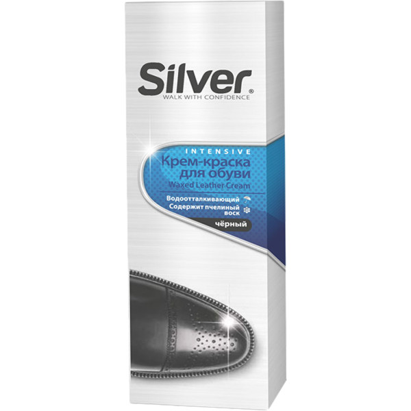 Фото - Крем-туба Silver 75 мл чорна (8690757000693) Фото - Крем-туба Silver 75 мл чорна (8690757000693)