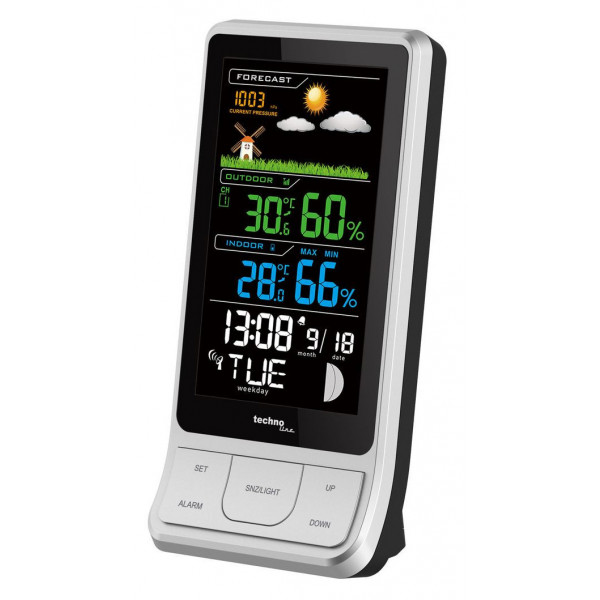 Фото - Метеостанция Technoline Black/Silver (WS6441)