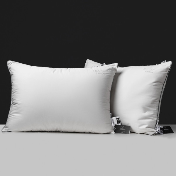 Фото - Подушка стандартна MirSon №1014 Silver Cloud Eco-Soft 60х60 см (2200010362879)
