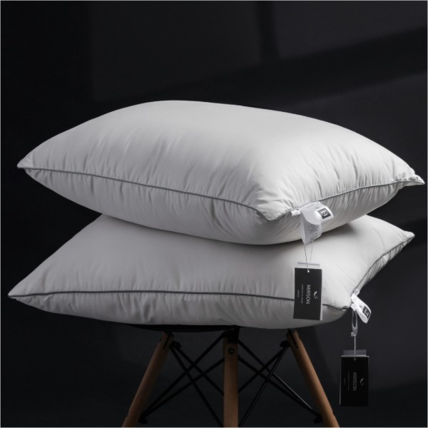 Фото - Подушка стандартная MirSon №1011 Silver Cloud EcoSilk 60х60 см (2200010362695)