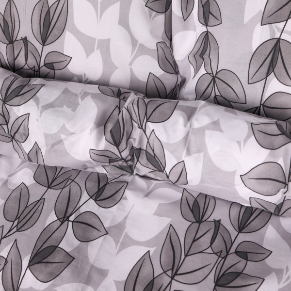 Фото - Наволочка MirSon Ranforce Elite 17-0695 Silver Foliage 70х70 см (2200010452808)