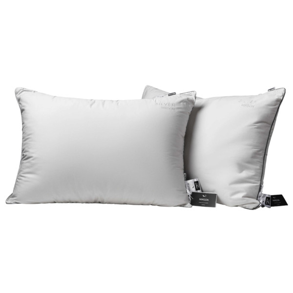 Фото - Подушка стандартная MirSon №207 Silver Cloud 60х60 см (2200009348938)
