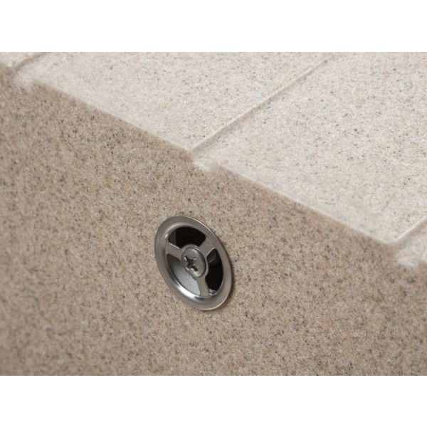 Фото - Мийка кухонна Ventolux Silvia (Brown Sand) 620x500x200