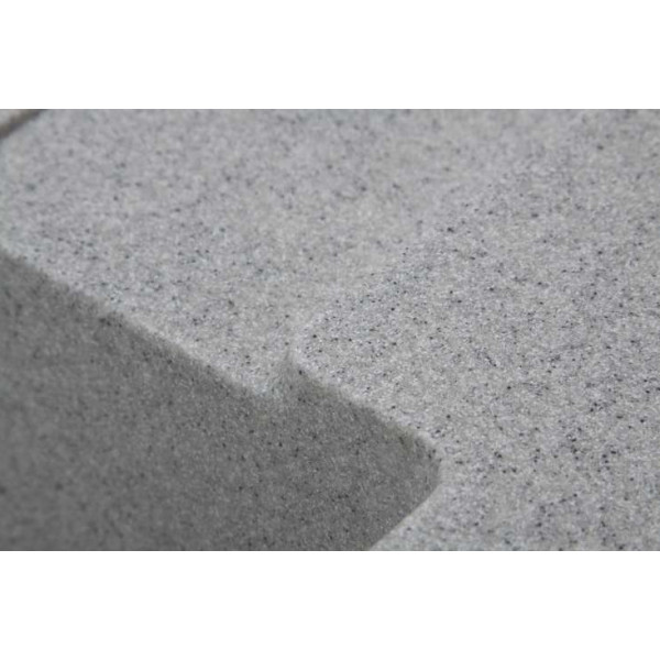 Фото - Мойка кухонная Ventolux Silvia (Gray Granit) 620x500x200
