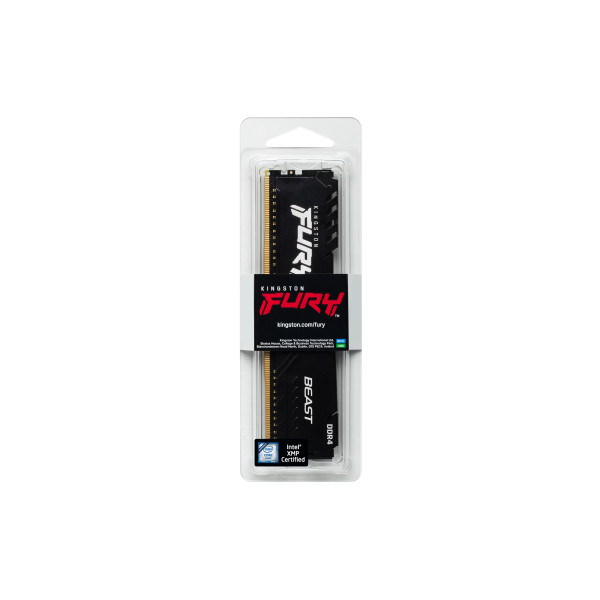 Фото - Память DDR Kingston 16GB 3200MT/s DDR4 CL16 DIMM 1Gx8 FURY Beast (KF432C16BB1/16WP)