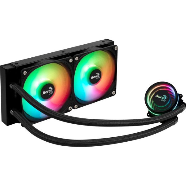 Фото - Водяная система охлаждения AEROCOOL Oasis L240 Black (ACLA-OA24117.11)