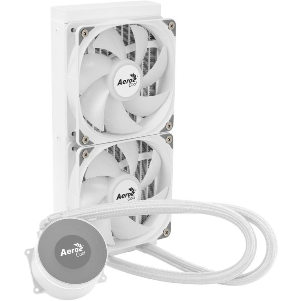 Фото - Водяная система охлаждения AEROCOOL Oasis L240 White (ACLA-OA24117.21)