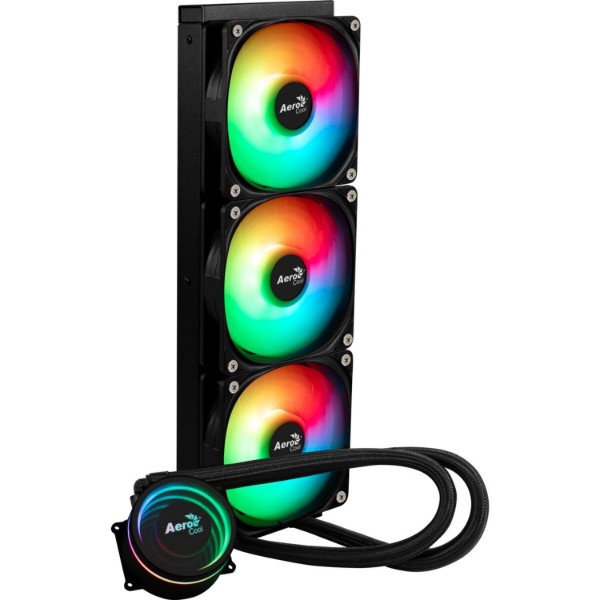 Фото - Водяная система охлаждения AEROCOOL Oasis L360 Black (ACLA-OA36117.11)