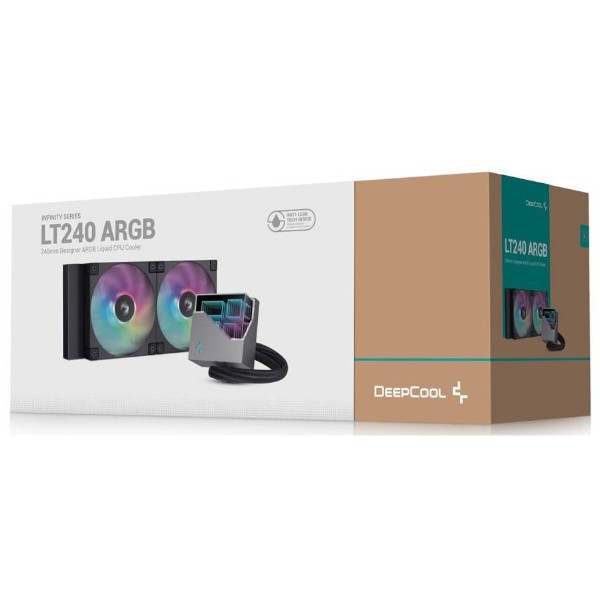 Фото - Водяная система охлаждения Deepcool LT240 ARGB Black (R-LT240-BKAMNC-G-1)