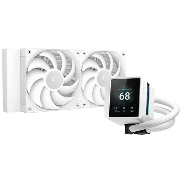 Фото - Водяная система охлаждения Deepcool Mystique 240 White (R-LX240-WHDSNMP-G-1) Фото - Водяная система охлаждения Deepcool Mystique 240 White (R-LX240-WHDSNMP-G-1)