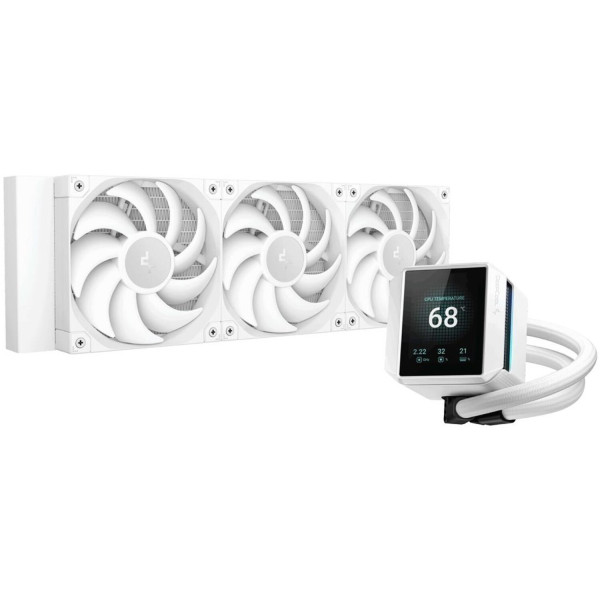 Фото - Водяная система охлаждения Deepcool Mystique 360 White (R-LX360-WHDSNMP-G-1) Фото - Водяная система охлаждения Deepcool Mystique 360 White (R-LX360-WHDSNMP-G-1)