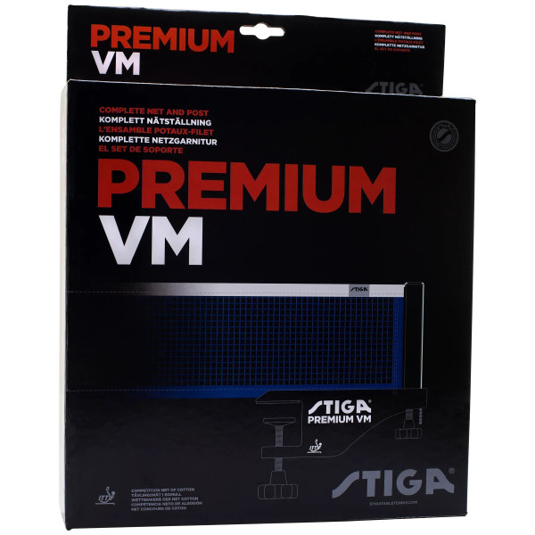 Фото - Сітка для настільного тенісу Stiga Premium VM ITTF (639500)
