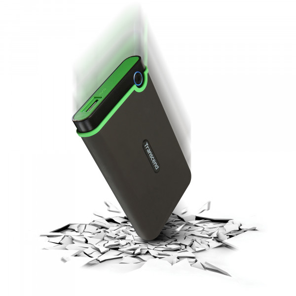 Фото - Жесткий диск внешний Transcend StoreJet 1TB USB 3.1 Iron Gray Slim (TS1TSJ25M3S)