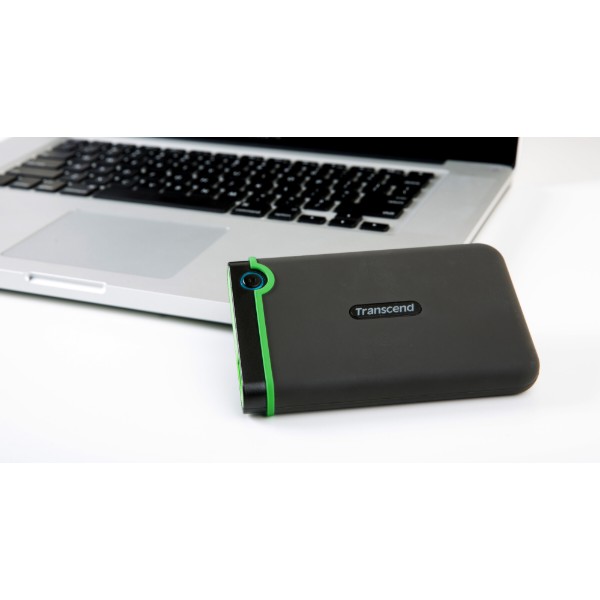Фото - Жесткий диск внешний Transcend StoreJet 2TB USB 3.0 Iron Gray Slim  (TS2TSJ25M3S)