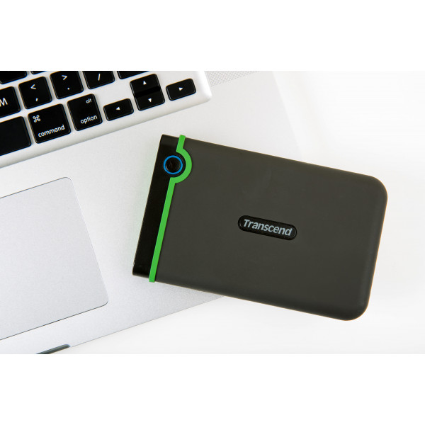 Фото - Жесткий диск внешний Transcend StoreJet 4TB USB 3.1 Iron Gray (TS4TSJ25M3S)