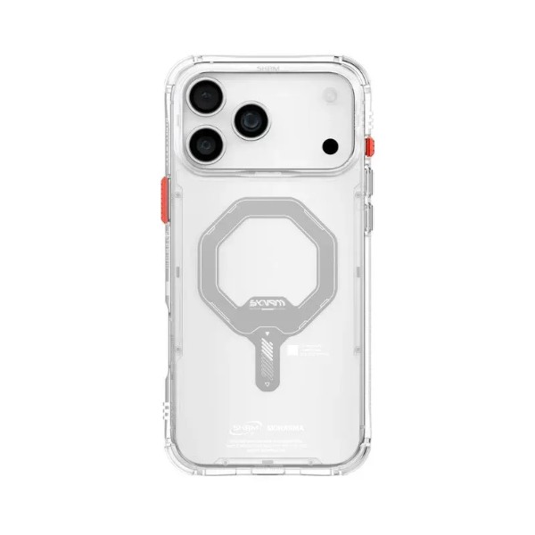 Фото - Чохол для смартфону Skinarma Saido do iPhone 17 Pro Magnetic Charging clear (SK-2025IPP6.3-SDOMS-CLR) Фото - Чохол для смартфону Skinarma Saido do iPhone 17 Pro Magnetic Charging clear (SK-2025IPP6.3-SDOMS-CLR)