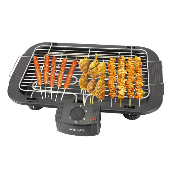 Фото - Гриль-барбекю електричний Sokany SK-BBQ-853