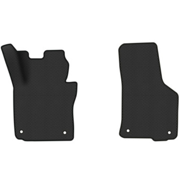 Фото - Килимки з екошкіри в салон авто передні EVAtech для Octavia A5 (MT, 8 clips) Skoda 2004-2013 2 покоління Combi EU (SK12149AE2AV4BBB)