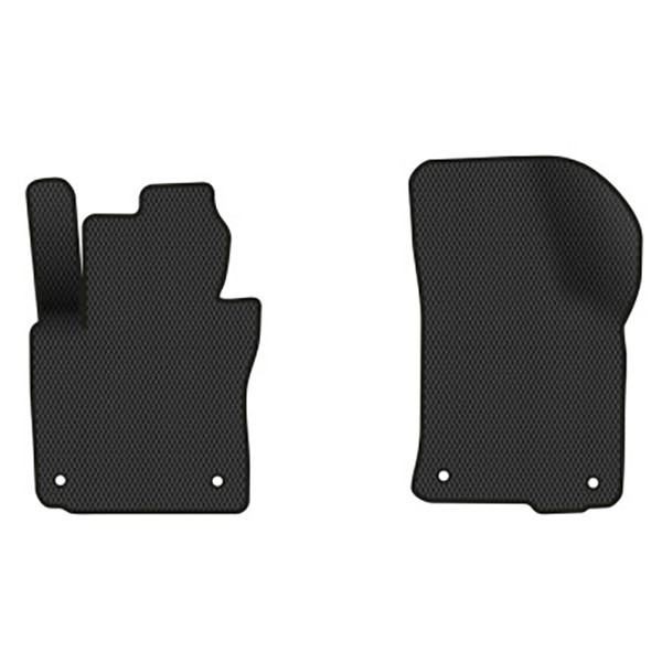 Фото - Коврики из экокожи в салон авто передние EVAtech для Octavia A5 (MT, 4 clips) Skoda 2004-2013 2 поколение Liftback EU (SK12154A2AV4BBB)