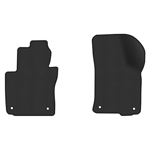 Фото - Коврики из экокожи в салон авто передние EVAtech для Octavia A5 (MT, 4 clips) Skoda 2004-2013 2 поколение Liftback EU (SK12154AB2AV4BBB)