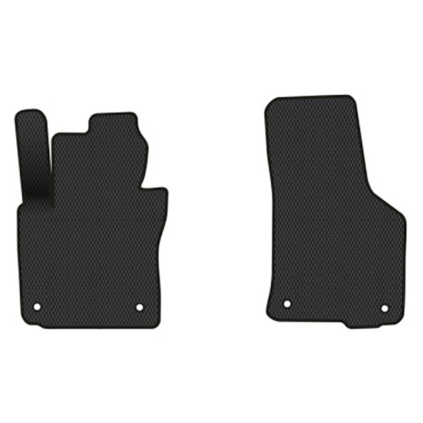 Фото - Килимки з екошкіри в салон авто передні EVAtech для Octavia A5 (MT, 4 clips) Skoda 2004-2013 2 покоління Liftback EU (SK12154AV2AV4BBB)
