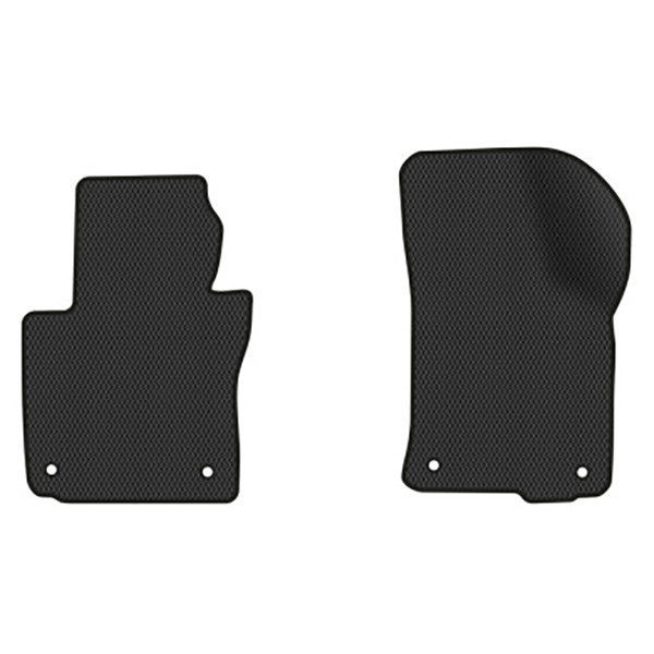 Фото - Коврики из экокожи в салон авто передние EVAtech для Octavia A5 (AT, 4 clips) Skoda 2004-2013 2 поколение Combi EU (SK12155AB2AV4BBB)