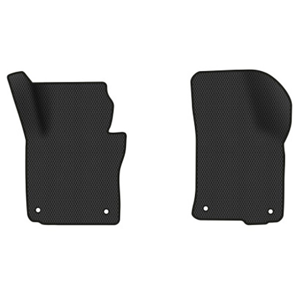 Фото - Коврики из экокожи в салон авто передние EVAtech для Octavia A5 (AT, 4 clips) Skoda 2004-2013 2 поколение Combi EU (SK12155AD2AV4BBB)