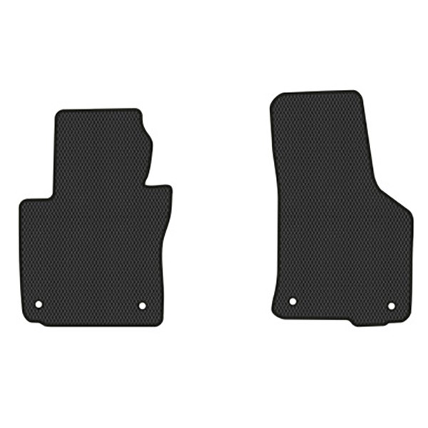 Фото - Килимки з екошкіри в салон авто передні EVAtech для Octavia A5 (AT, 4 clips) Skoda 2004-2013 2 покоління Combi EU (SK12155AG2AV4BBB)