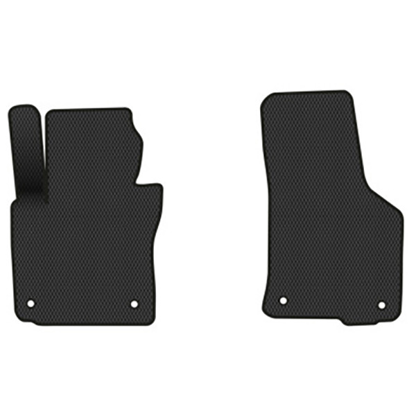 Фото - Килимки з екошкіри в салон авто передні EVAtech для Octavia A5 (AT, 4 clips) Skoda 2004-2013 2 покоління Combi EU (SK12155AV2AV4BBB)