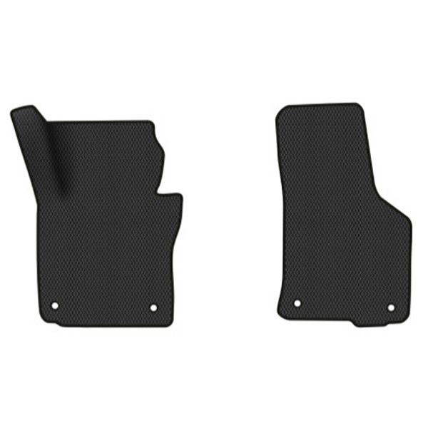 Фото - Коврики из экокожи в салон авто передние EVAtech для Octavia A5 (AT, 4 clips) Skoda 2004-2013 2 поколение Liftback EU (SK12157AE2AV4BBB)