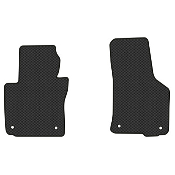 Фото - Коврики из экокожи в салон авто передние EVAtech для Octavia A5 (AT, 4 clips) Skoda 2004-2013 2 поколение Liftback EU (SK12157AG2AV4BBB)